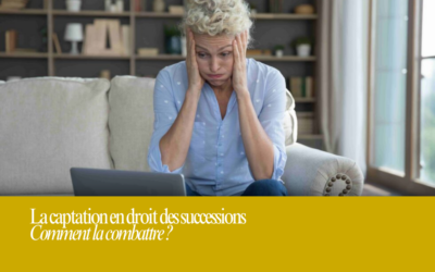La captation en droit des successions