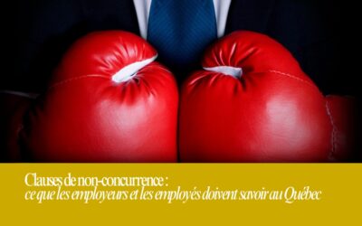 Clauses de non-concurrence