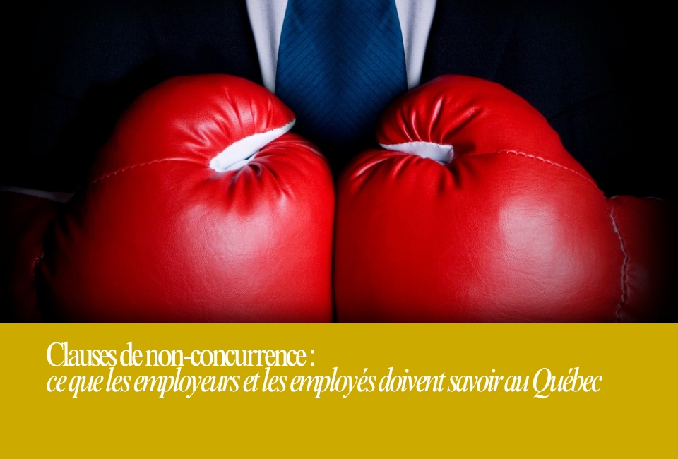 Clauses de non-concurrence