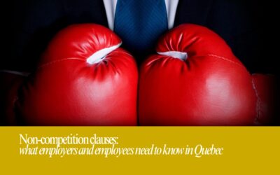 Non-competition clauses