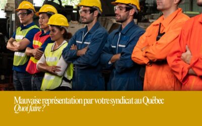 Que faire lorsque vous n’êtes pas représenté par votre syndicat ?