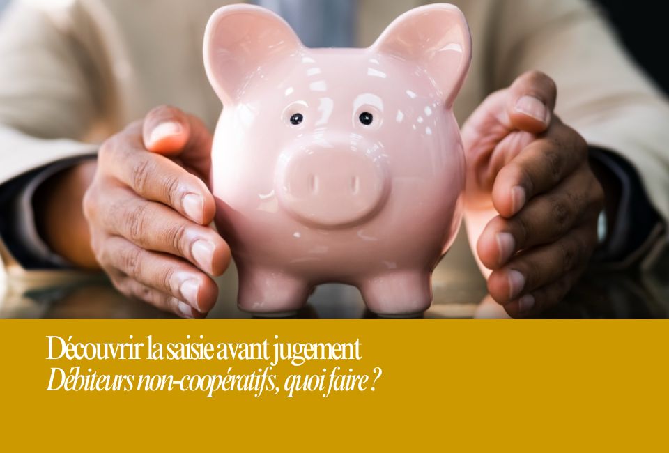 Découvrir la saisie avant jugement 