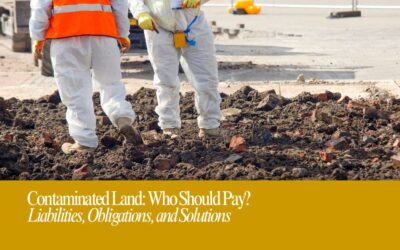 Contaminated Land: Who Should Pay? Liabilities, Obligations, and Solutions